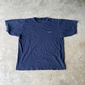 2000s Nike Navy Tee Rare tag athletic y2k